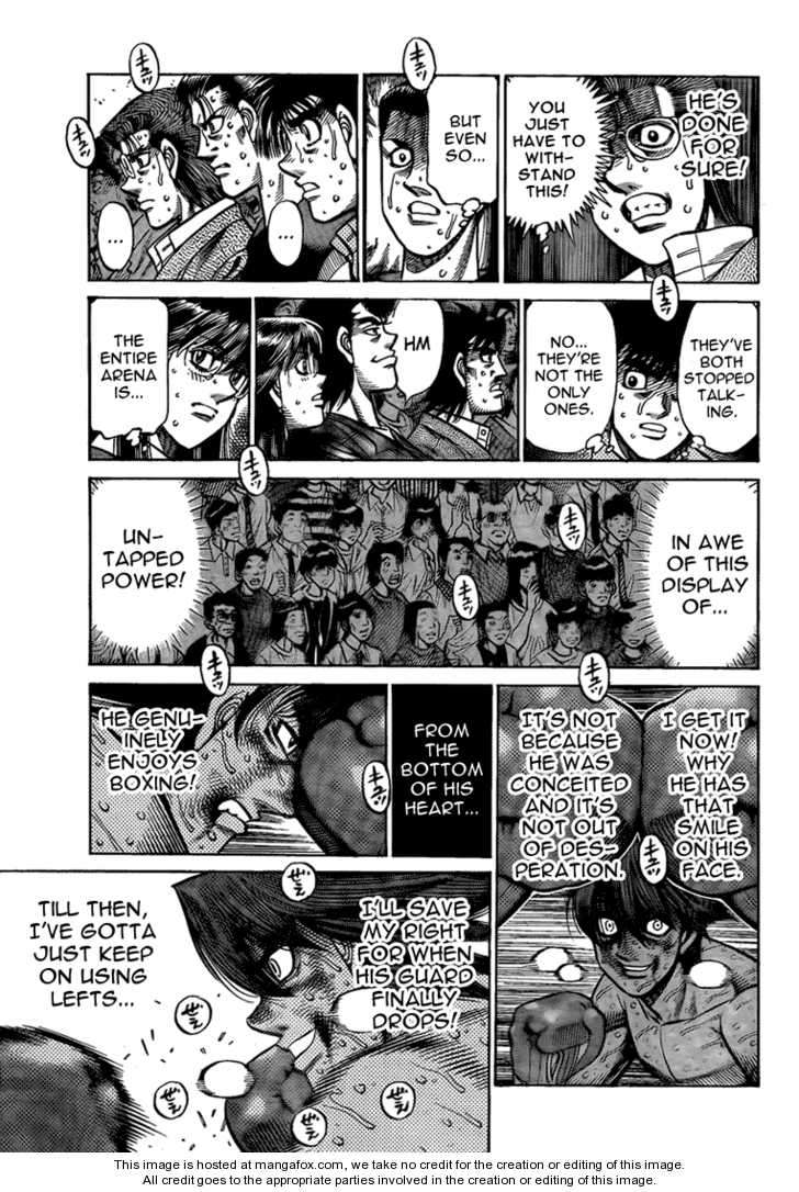 Hajime no Ippo Chapter 910 page 7 - Chapter 910 : The Ecstasy of Progress