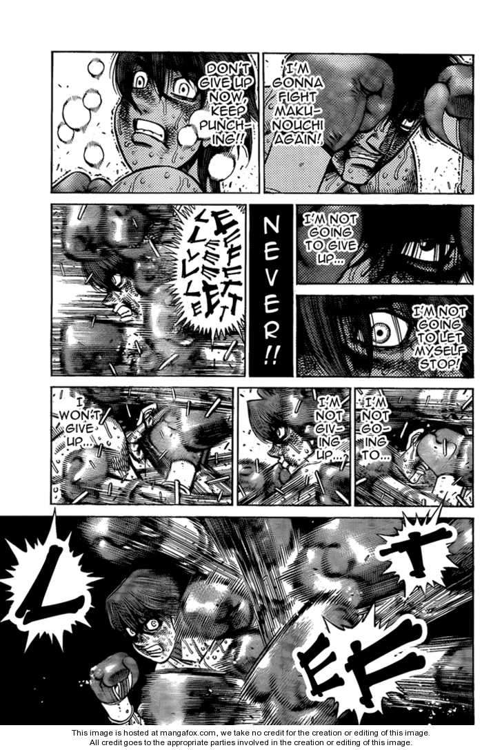 Hajime no Ippo Chapter 910 page 9 - Chapter 910 : The Ecstasy of Progress