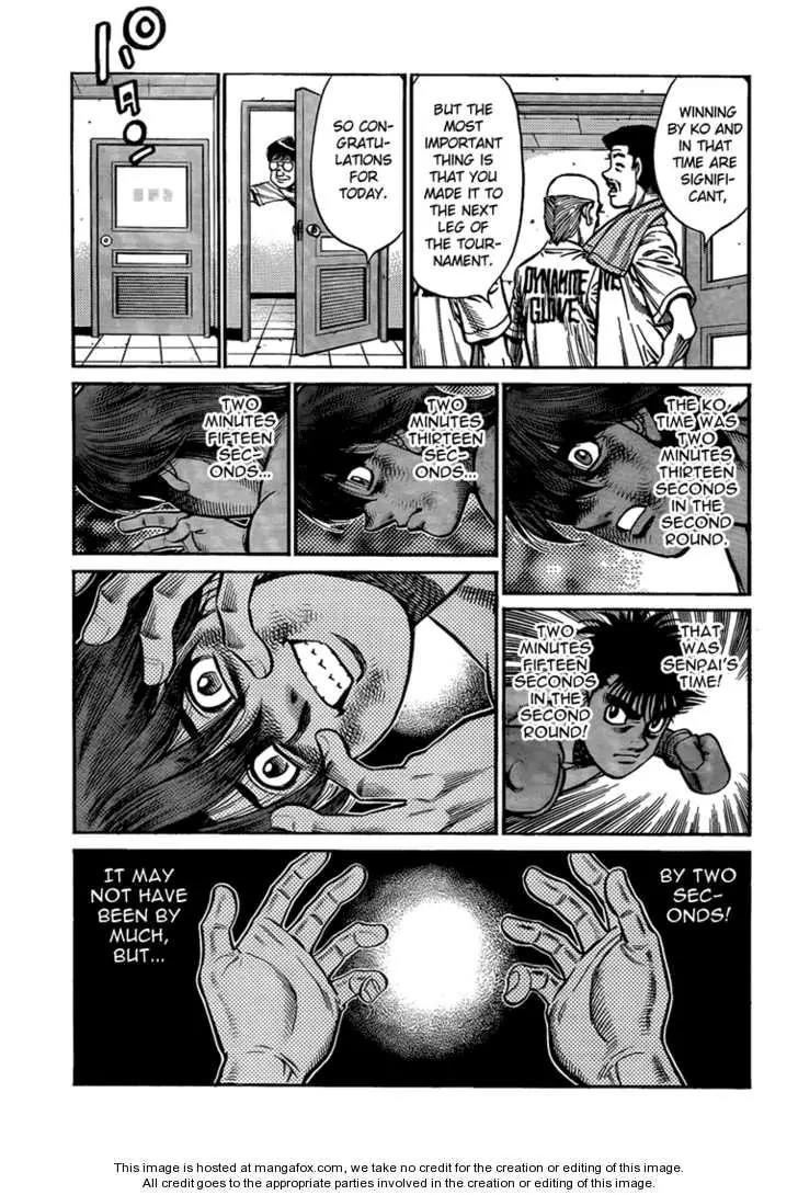 Hajime no Ippo Chapter 911 page 11 - Chapter 911 : The Distance Between Them