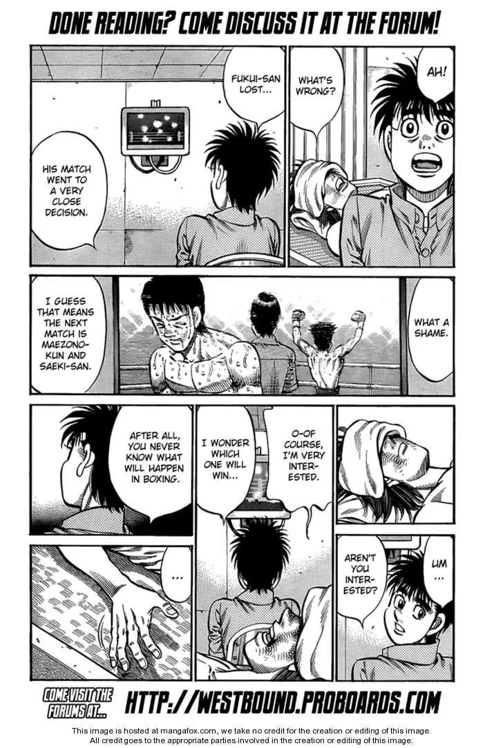 Hajime no Ippo Chapter 911 page 14 - Chapter 911 : The Distance Between Them