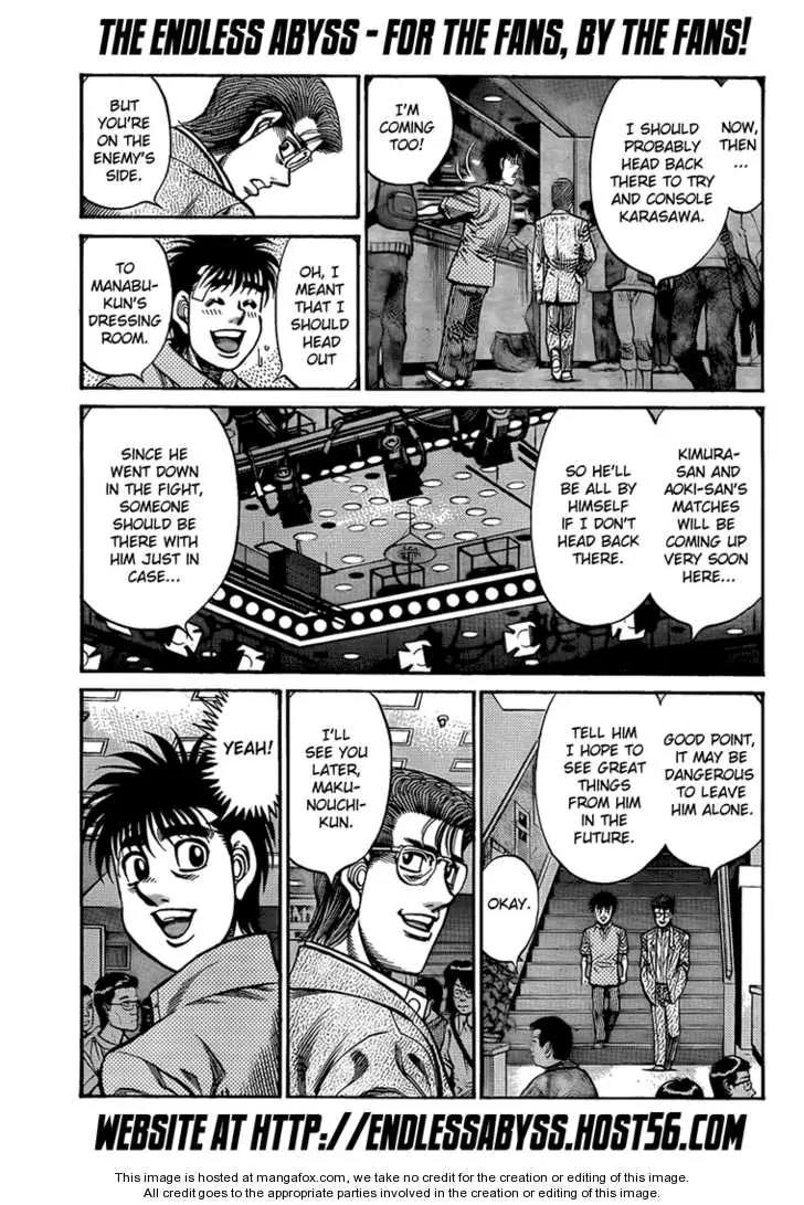 Hajime no Ippo Chapter 911 page 7 - Chapter 911 : The Distance Between Them