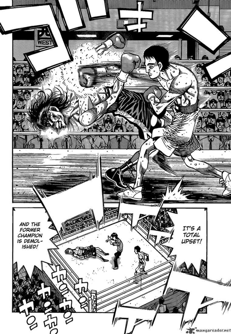 Hajime no Ippo Chapter 912 page 12 - Chapter 912 : An "Imposing" Reunion