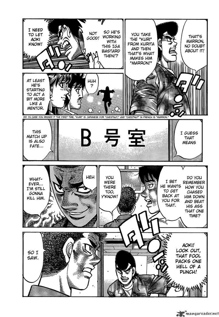 Hajime no Ippo Chapter 912 page 17 - Chapter 912 : An "Imposing" Reunion