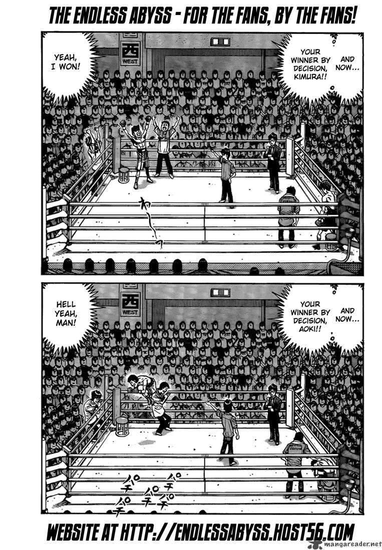 Hajime no Ippo Chapter 912 page 7 - Chapter 912 : An "Imposing" Reunion