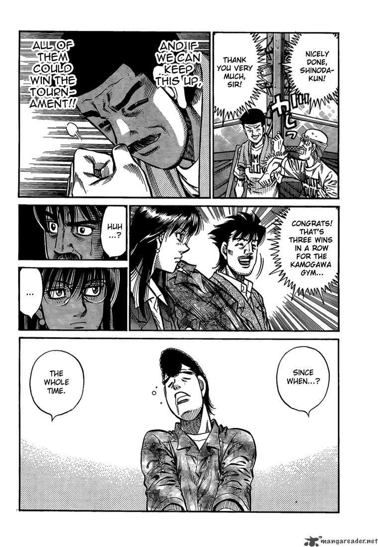 Hajime no Ippo Chapter 912 page 8 - Chapter 912 : An "Imposing" Reunion