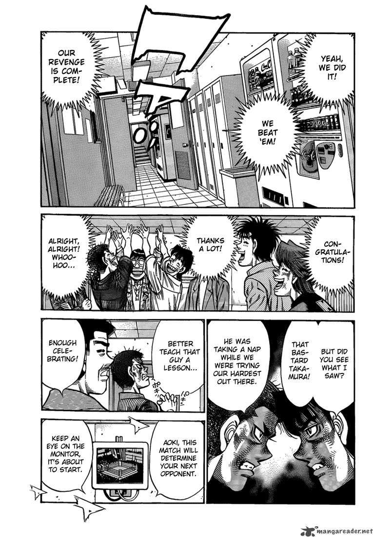 Hajime no Ippo Chapter 912 page 9 - Chapter 912 : An "Imposing" Reunion