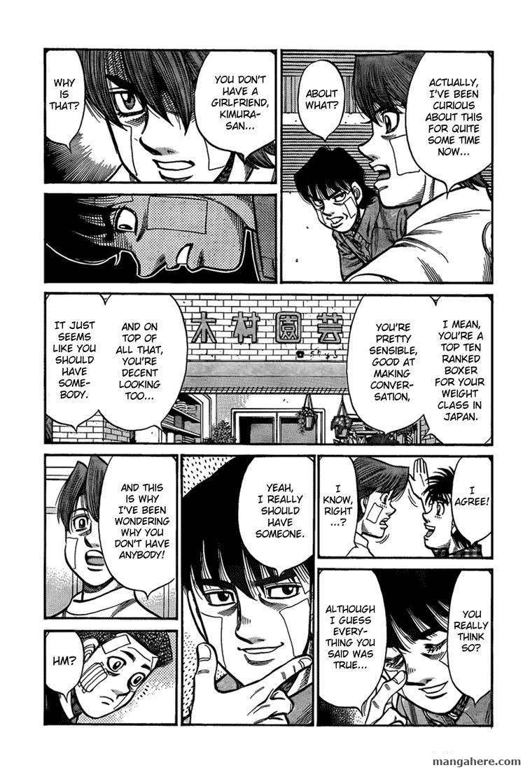 Hajime no Ippo Chapter 913 page 13 - Chapter 913 : Boy Talk