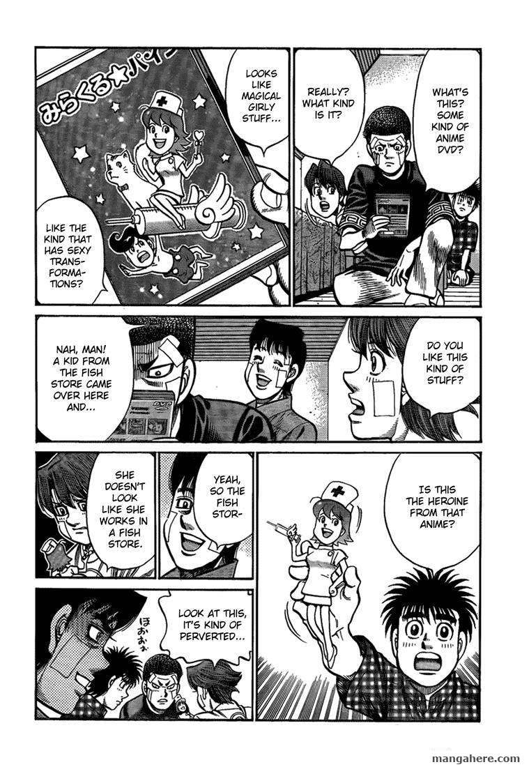 Hajime no Ippo Chapter 913 page 14 - Chapter 913 : Boy Talk
