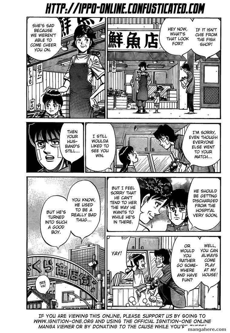 Hajime no Ippo Chapter 913 page 3 - Chapter 913 : Boy Talk