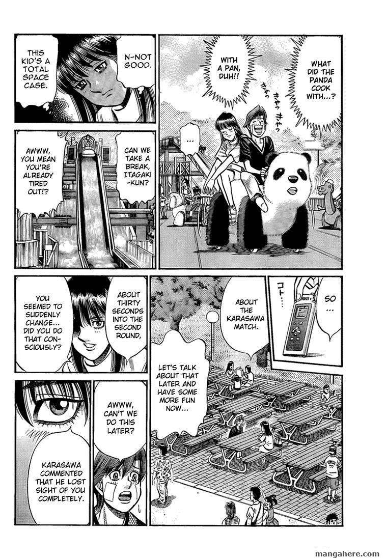 Hajime no Ippo Chapter 914 page 10 - Chapter 914 : Date Date Date