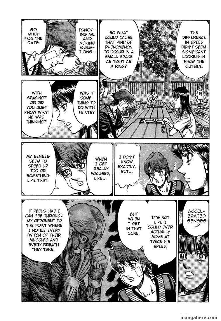 Hajime no Ippo Chapter 914 page 11 - Chapter 914 : Date Date Date