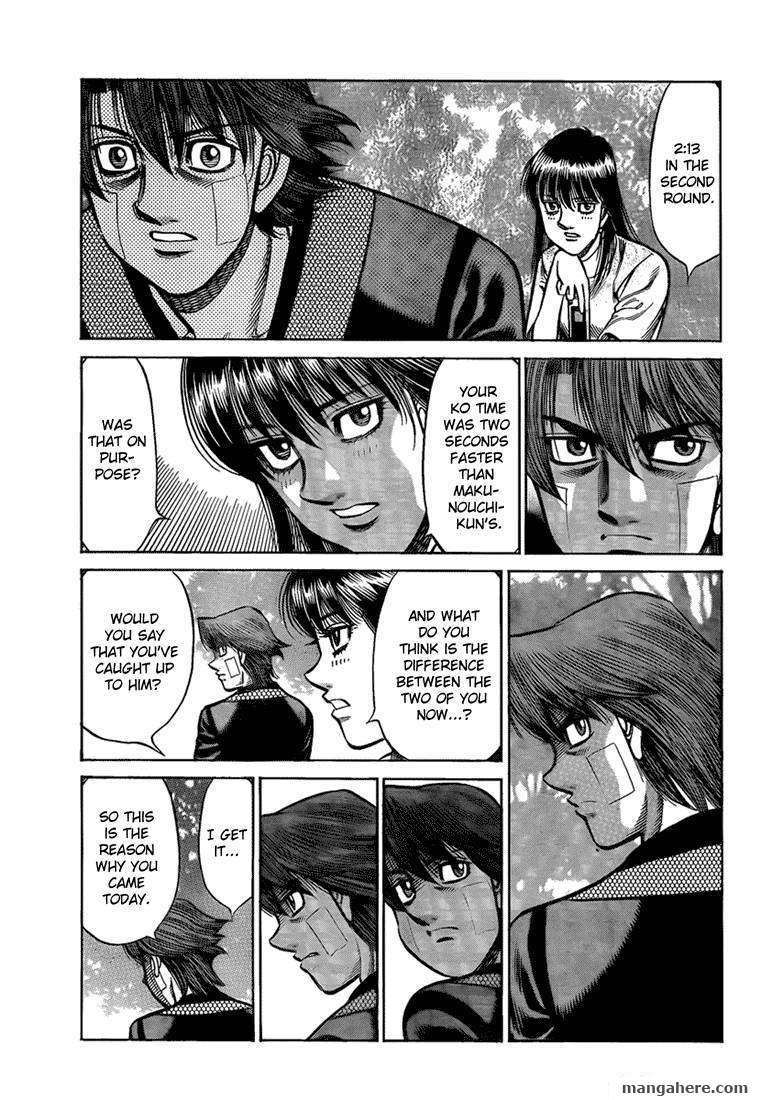 Hajime no Ippo Chapter 914 page 13 - Chapter 914 : Date Date Date