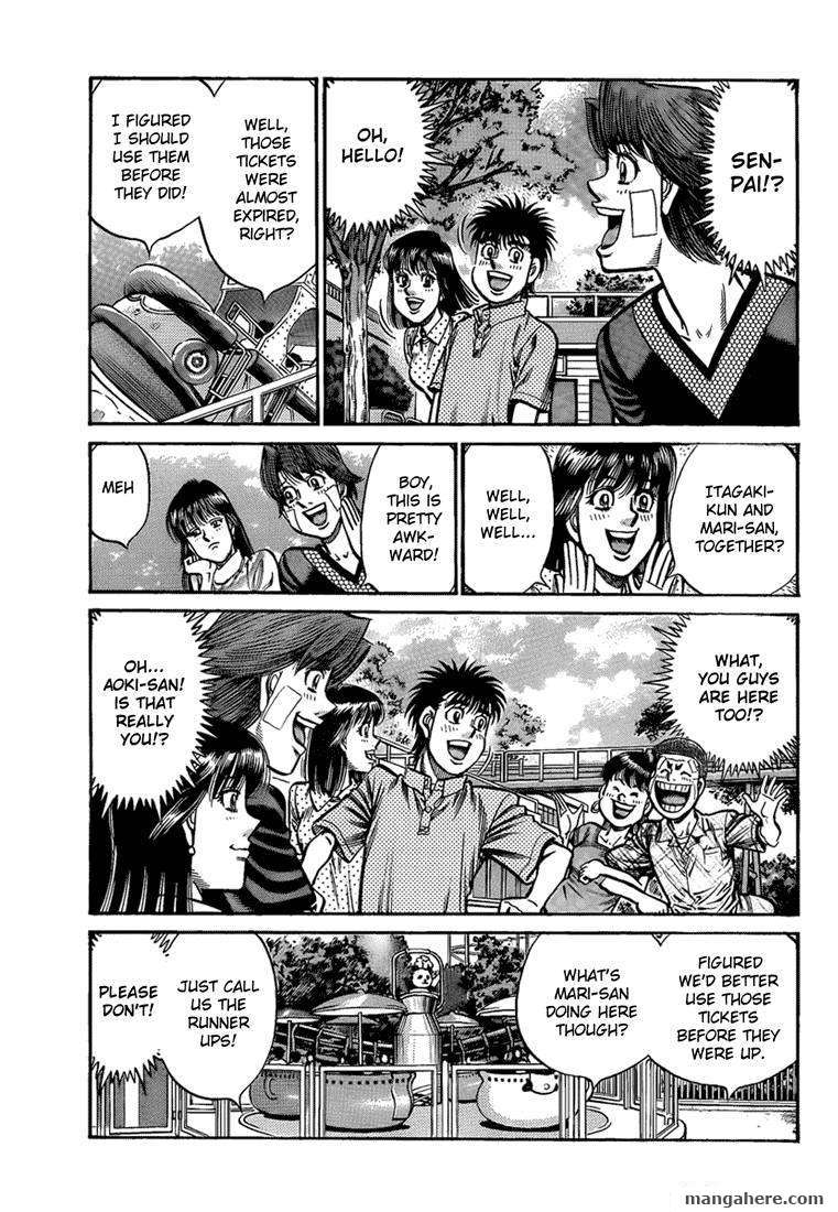 Hajime no Ippo Chapter 914 page 15 - Chapter 914 : Date Date Date