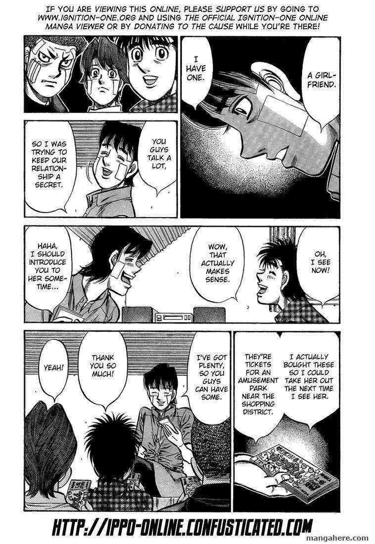 Hajime no Ippo Chapter 914 page 2 - Chapter 914 : Date Date Date