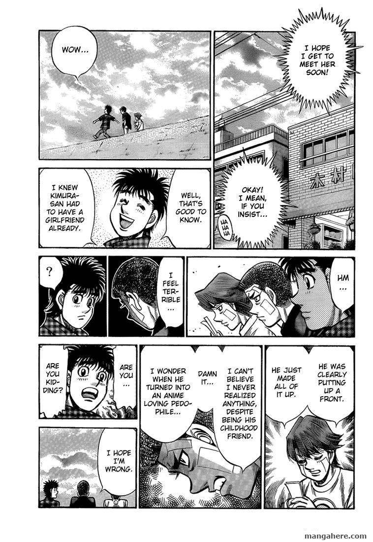 Hajime no Ippo Chapter 914 page 3 - Chapter 914 : Date Date Date