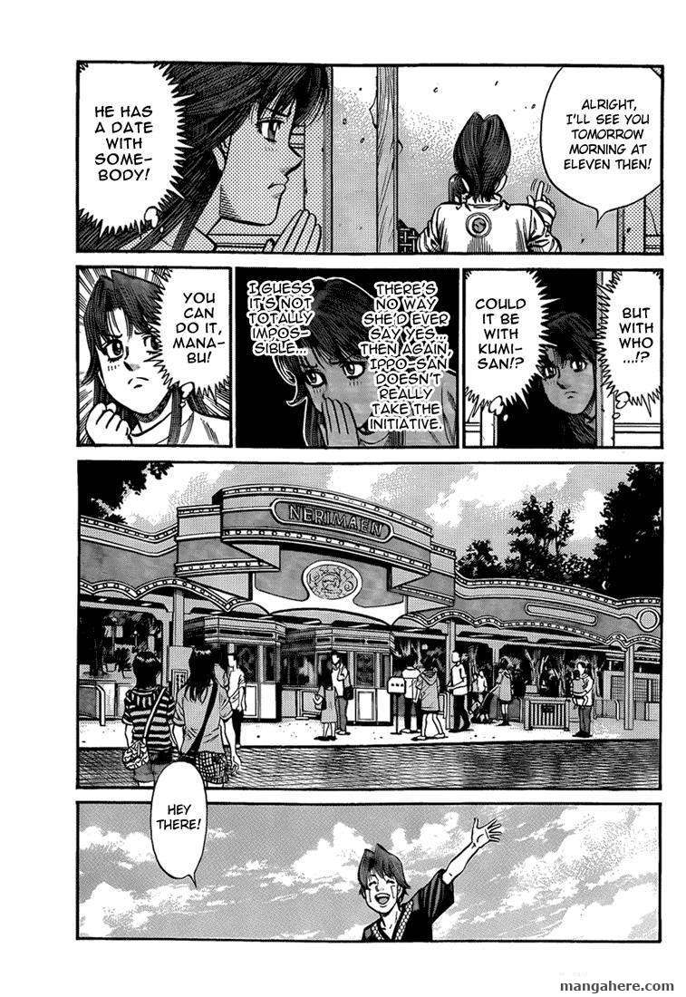 Hajime no Ippo Chapter 914 page 5 - Chapter 914 : Date Date Date