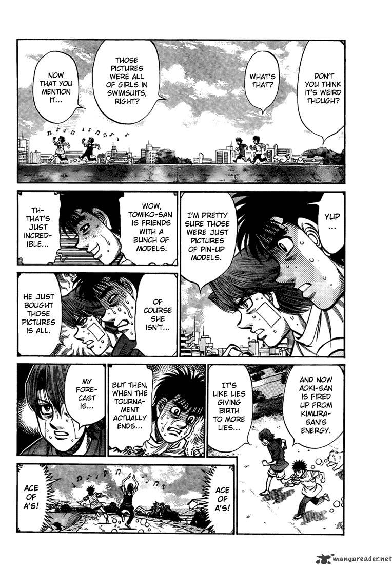 Hajime no Ippo Chapter 915 page 14 - Chapter 915 : Forecast Rain of Blood