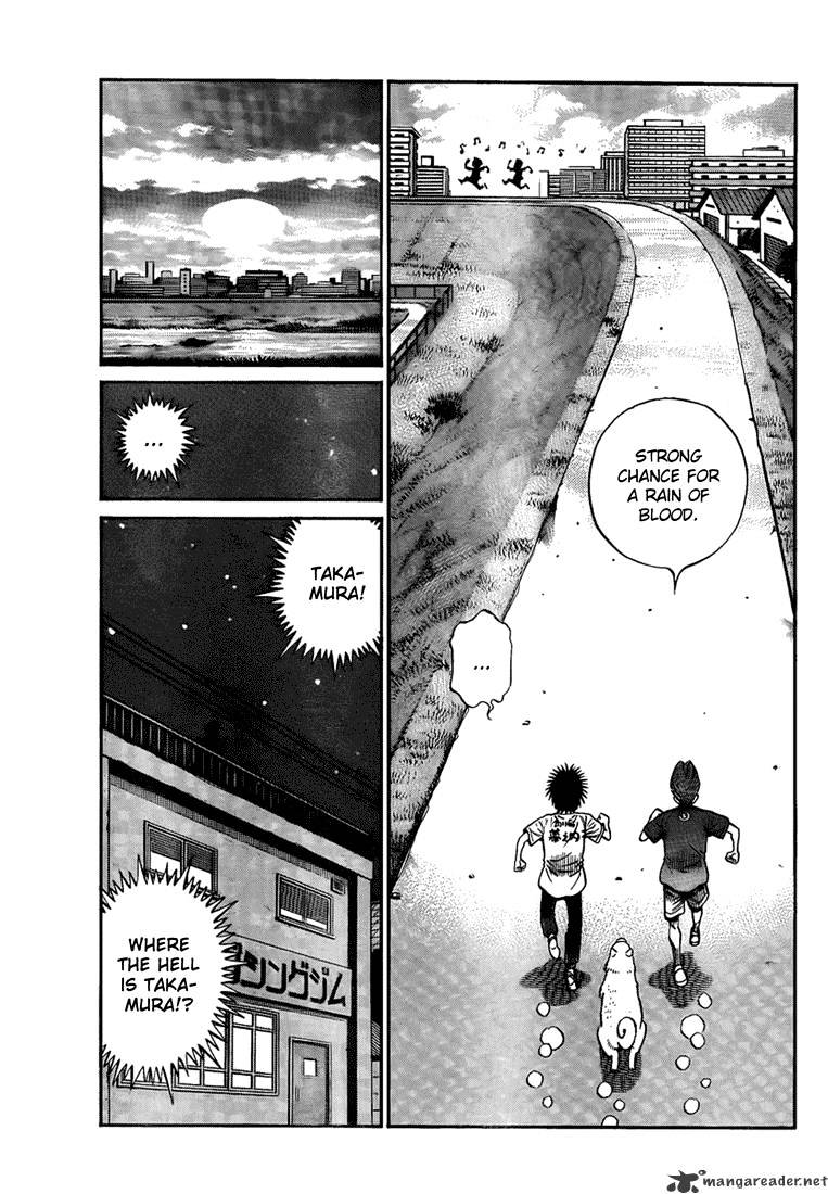 Hajime no Ippo Chapter 915 page 15 - Chapter 915 : Forecast Rain of Blood