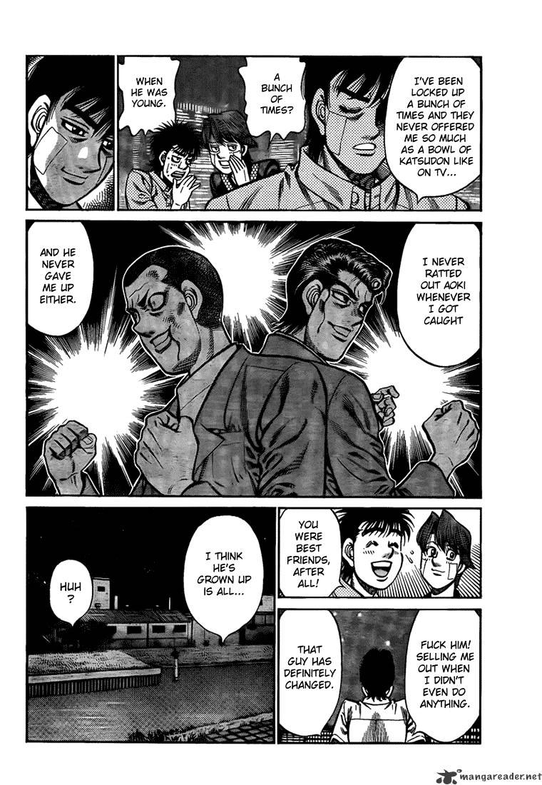 Hajime no Ippo Chapter 915 page 4 - Chapter 915 : Forecast Rain of Blood
