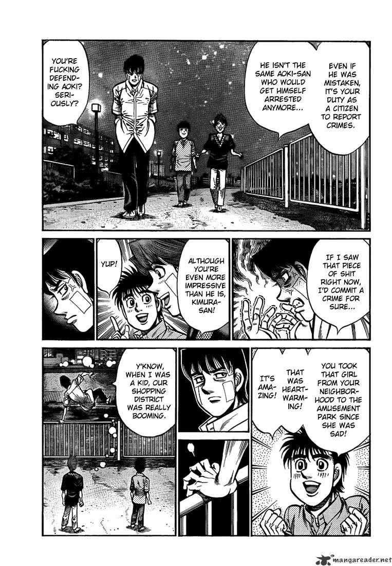 Hajime no Ippo Chapter 915 page 5 - Chapter 915 : Forecast Rain of Blood