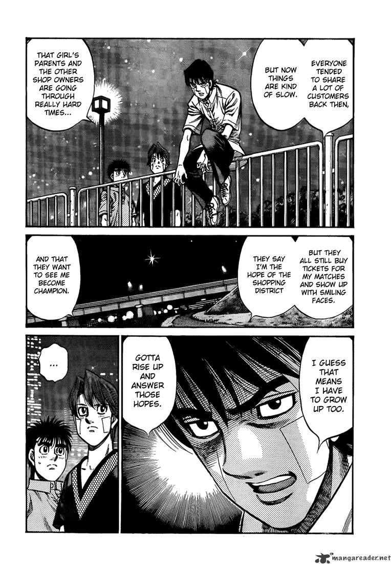 Hajime no Ippo Chapter 915 page 6 - Chapter 915 : Forecast Rain of Blood