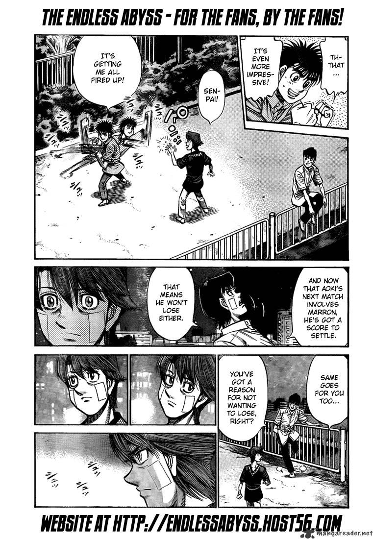 Hajime no Ippo Chapter 915 page 7 - Chapter 915 : Forecast Rain of Blood