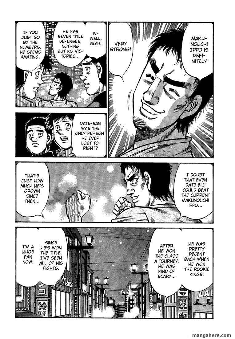 Hajime no Ippo Chapter 916 page 14 - Chapter 916 : A Conspicuous Challenger