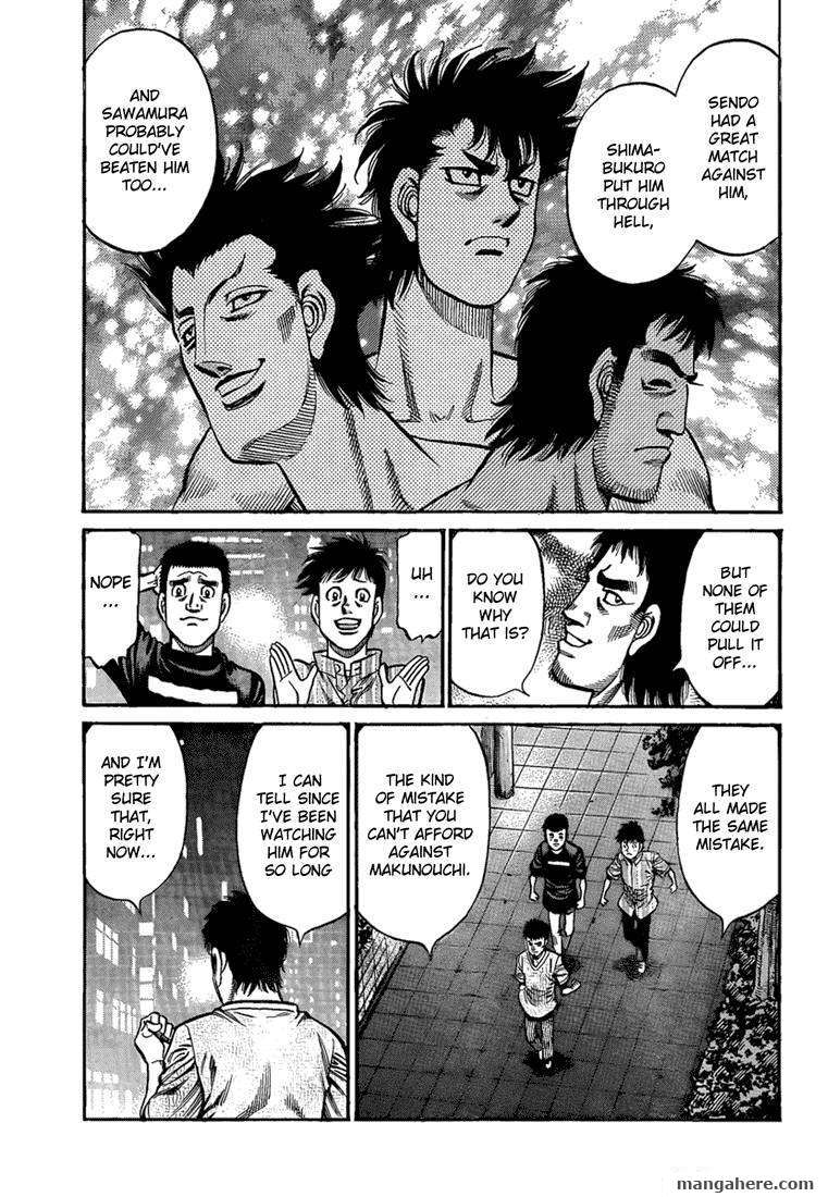 Hajime no Ippo Chapter 916 page 15 - Chapter 916 : A Conspicuous Challenger