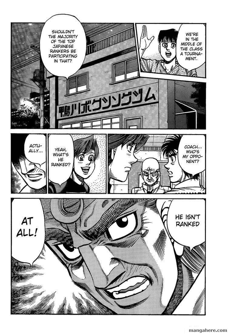 Hajime no Ippo Chapter 916 page 2 - Chapter 916 : A Conspicuous Challenger