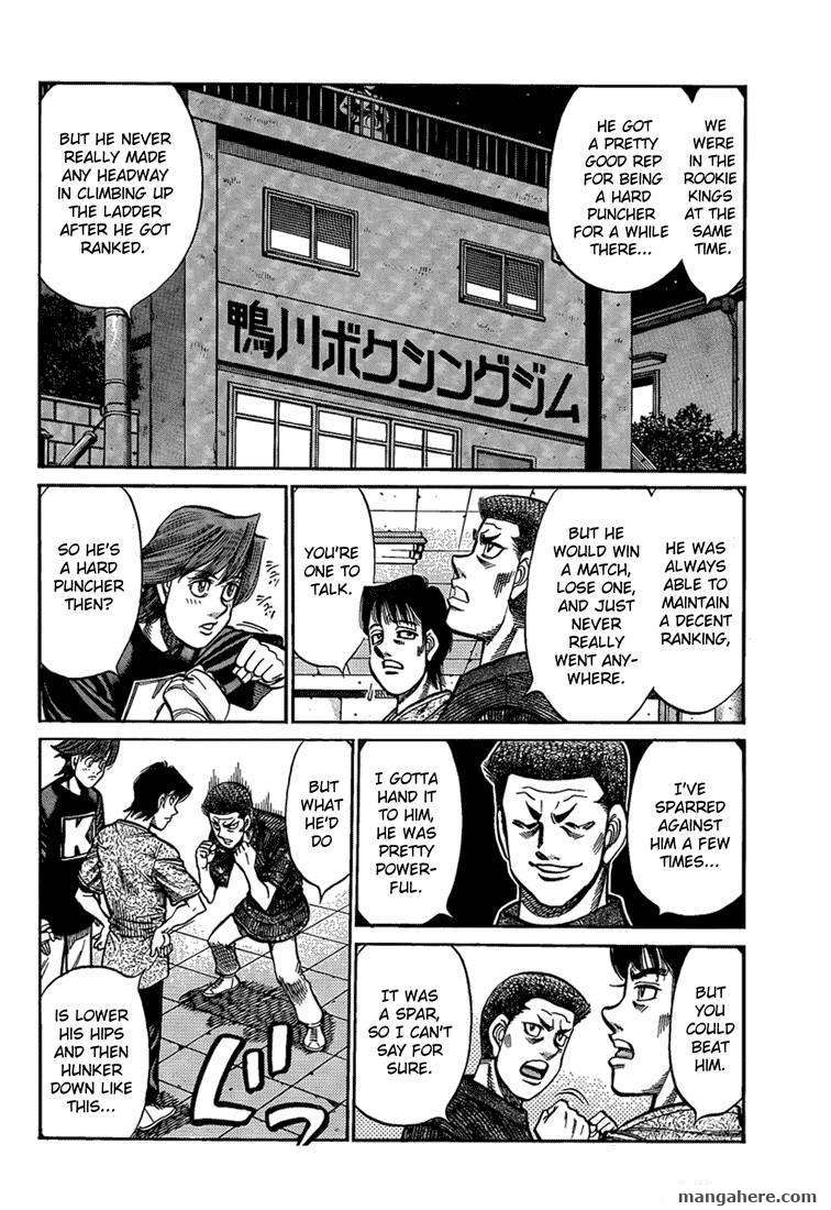 Hajime no Ippo Chapter 916 page 6 - Chapter 916 : A Conspicuous Challenger