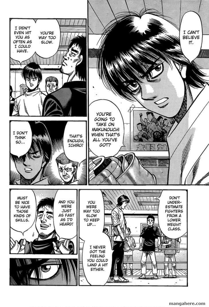 Hajime no Ippo Chapter 917 page 10 - Chapter 917 : Looking Down