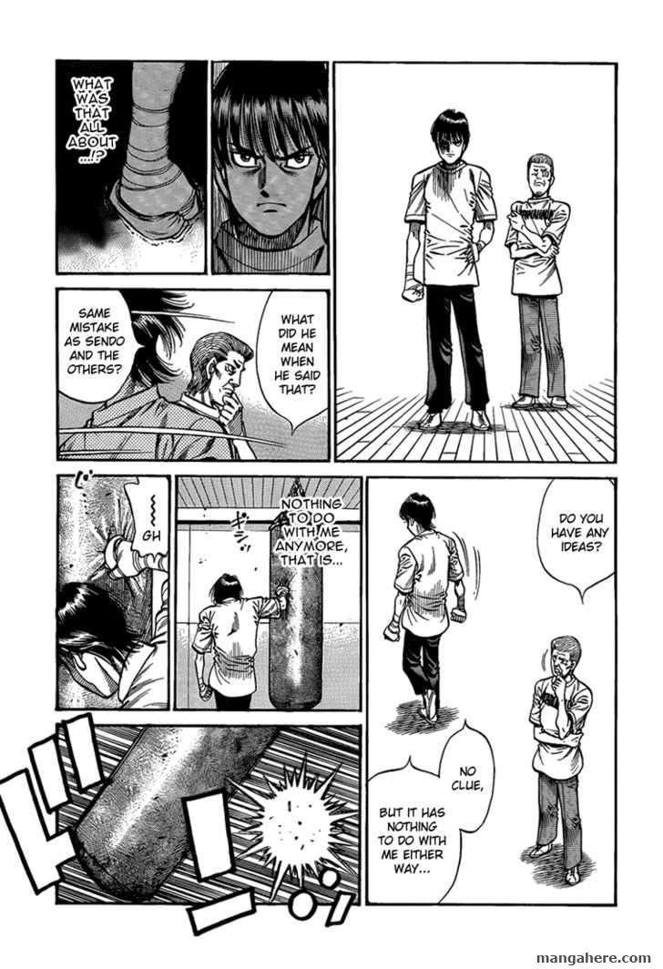 Hajime no Ippo Chapter 917 page 15 - Chapter 917 : Looking Down