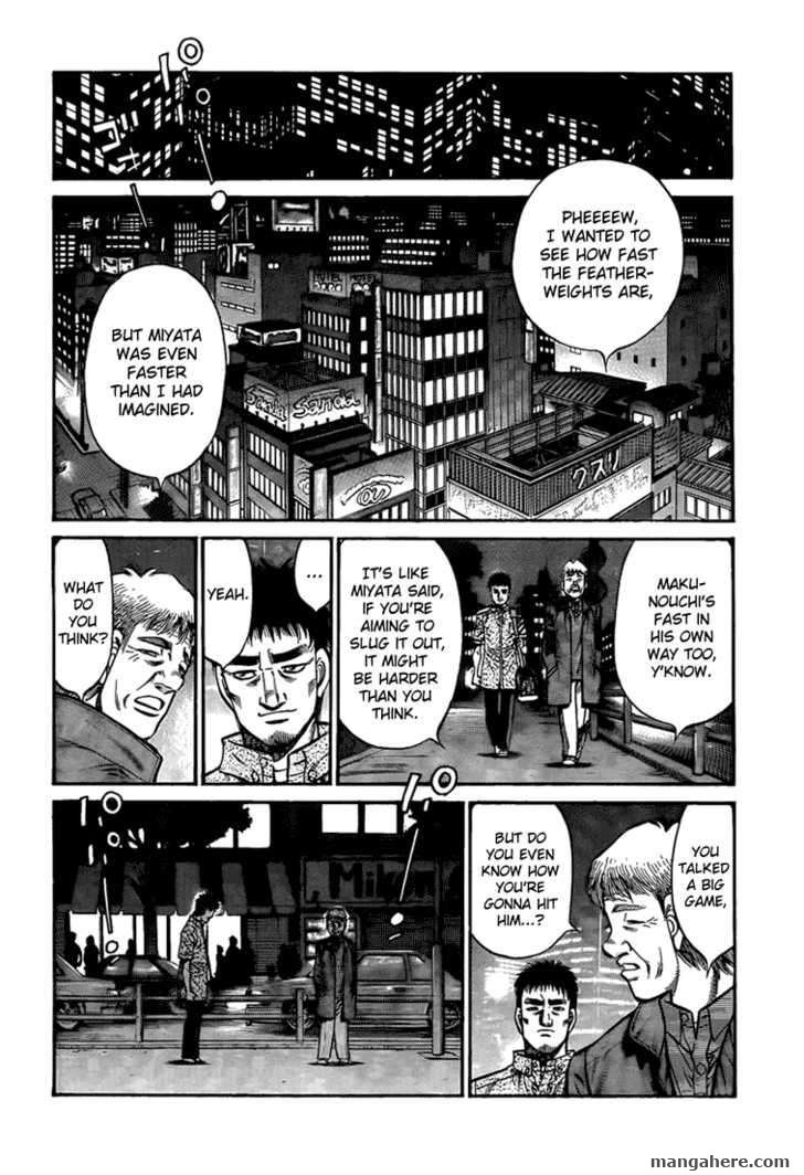 Hajime no Ippo Chapter 917 page 16 - Chapter 917 : Looking Down