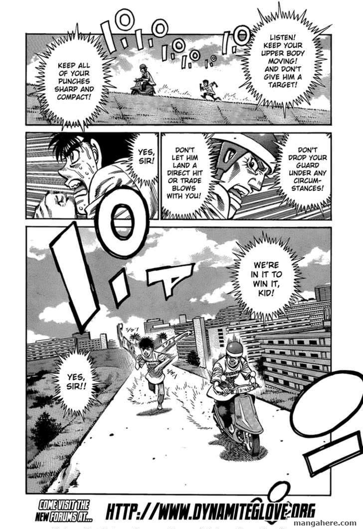 Hajime no Ippo Chapter 917 page 18 - Chapter 917 : Looking Down