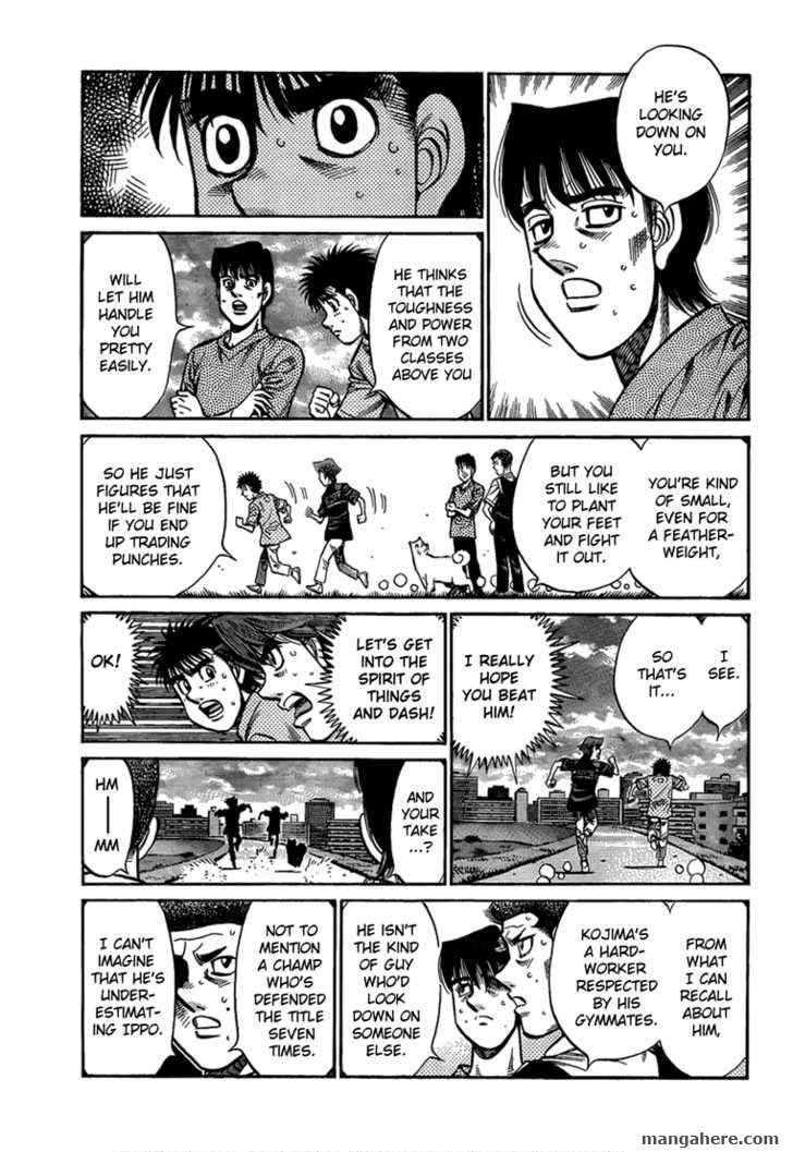 Hajime no Ippo Chapter 917 page 5 - Chapter 917 : Looking Down