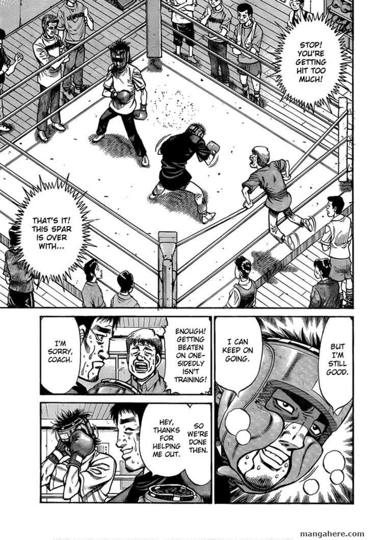 Hajime no Ippo Chapter 917 page 9 - Chapter 917 : Looking Down