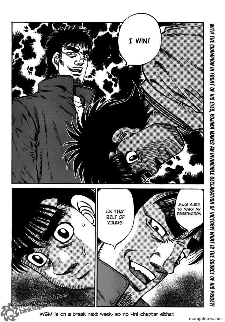 Hajime no Ippo Chapter 918 page 19 - Chapter 918 : The Fighting