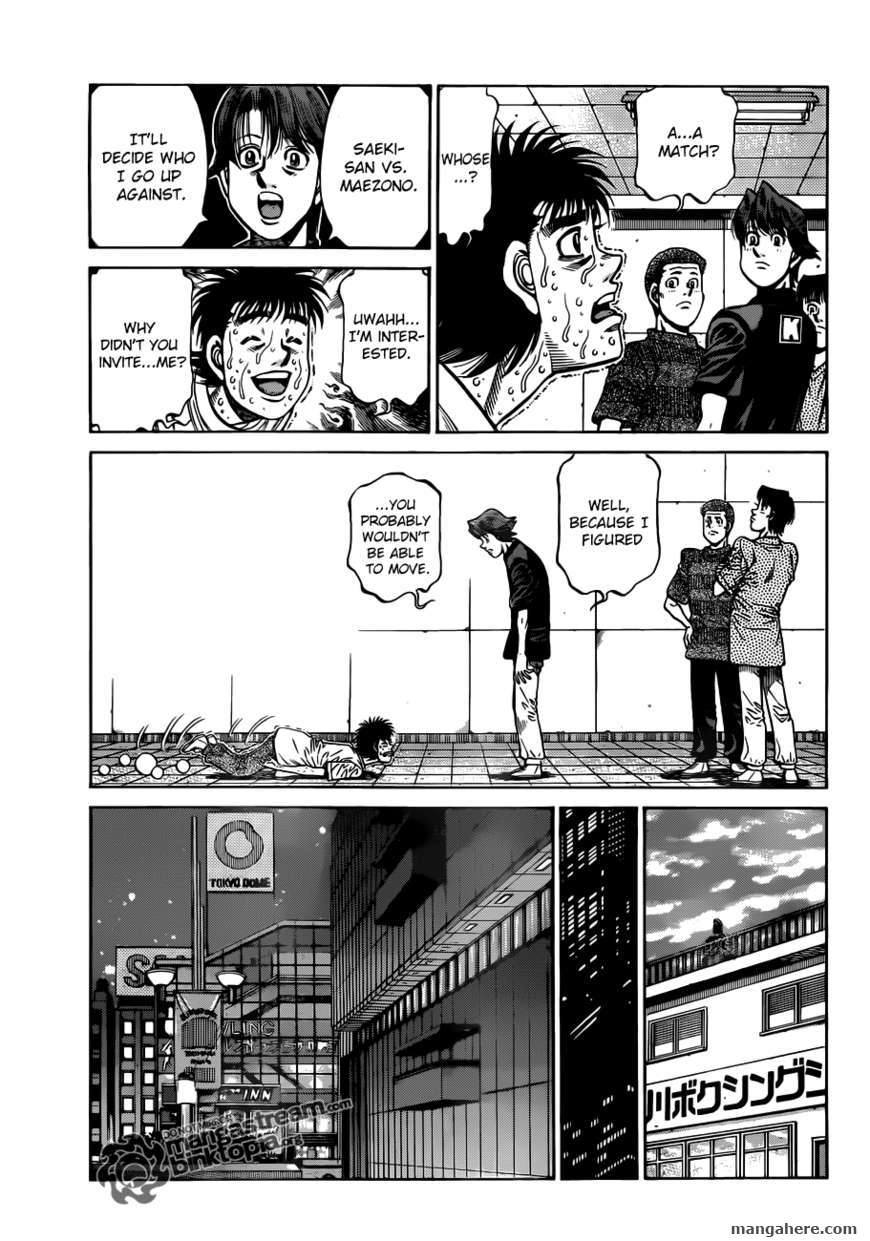 Hajime no Ippo Chapter 918 page 8 - Chapter 918 : The Fighting