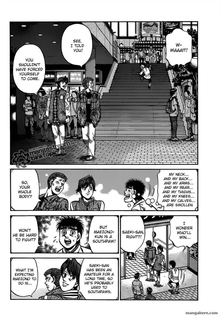 Hajime no Ippo Chapter 918 page 9 - Chapter 918 : The Fighting