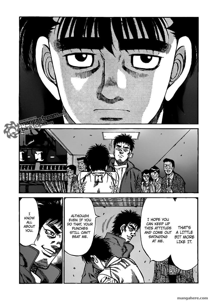 Hajime no Ippo Chapter 919 page 12 - Chapter 919 : Weak, Small, with Bad Punches