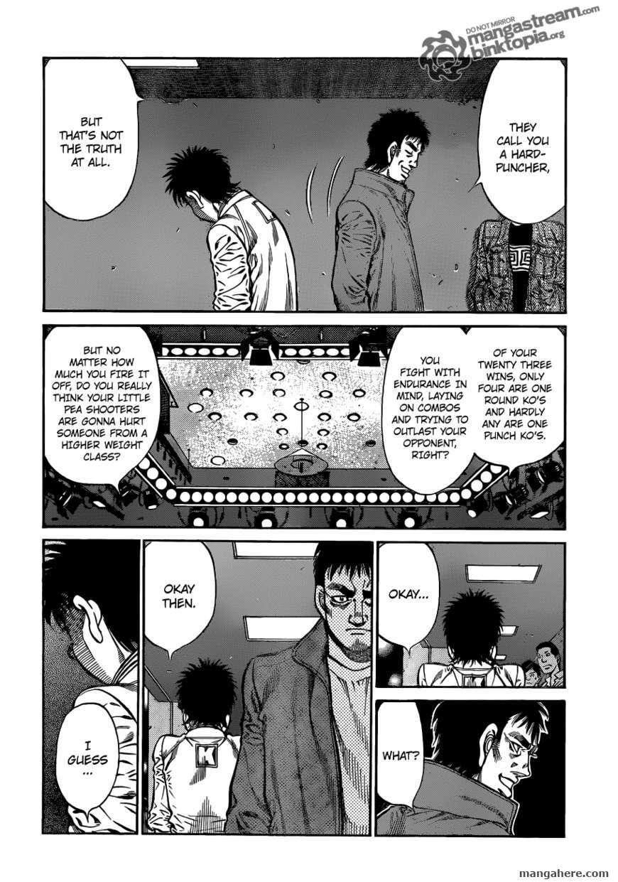 Hajime no Ippo Chapter 919 page 13 - Chapter 919 : Weak, Small, with Bad Punches