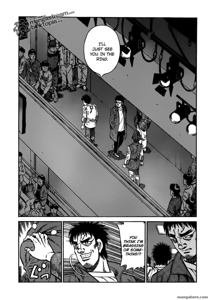 Hajime no Ippo Chapter 919 page 14 - Chapter 919 : Weak, Small, with Bad Punches