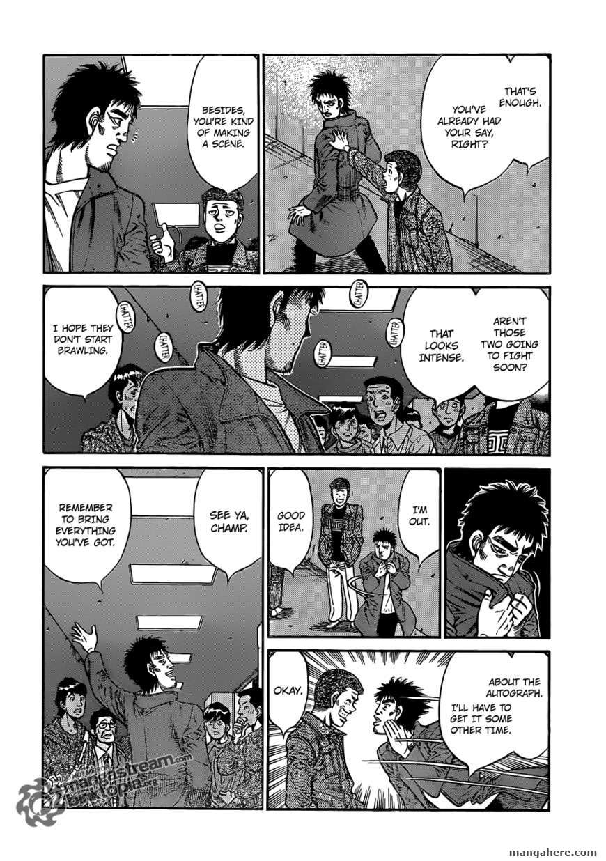 Hajime no Ippo Chapter 919 page 15 - Chapter 919 : Weak, Small, with Bad Punches