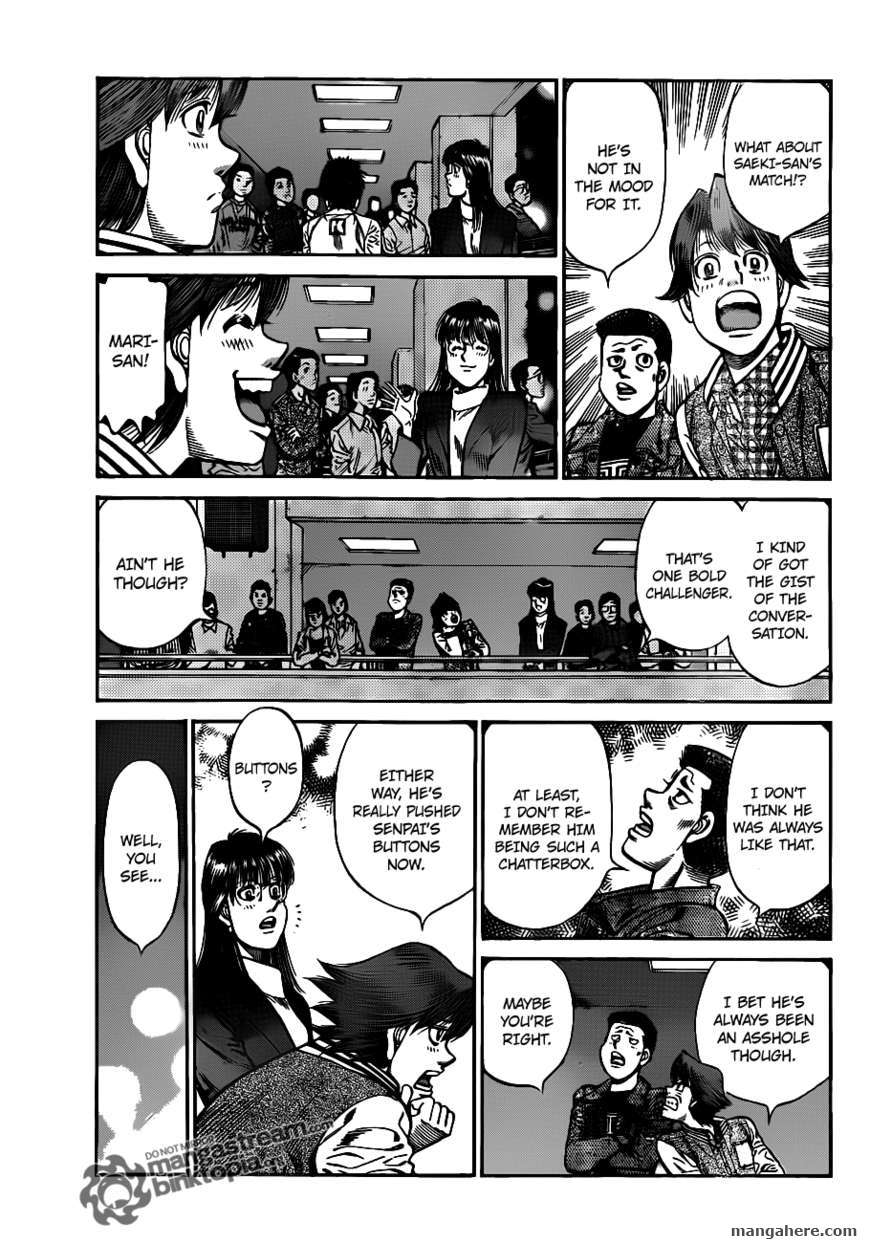 Hajime no Ippo Chapter 919 page 18 - Chapter 919 : Weak, Small, with Bad Punches