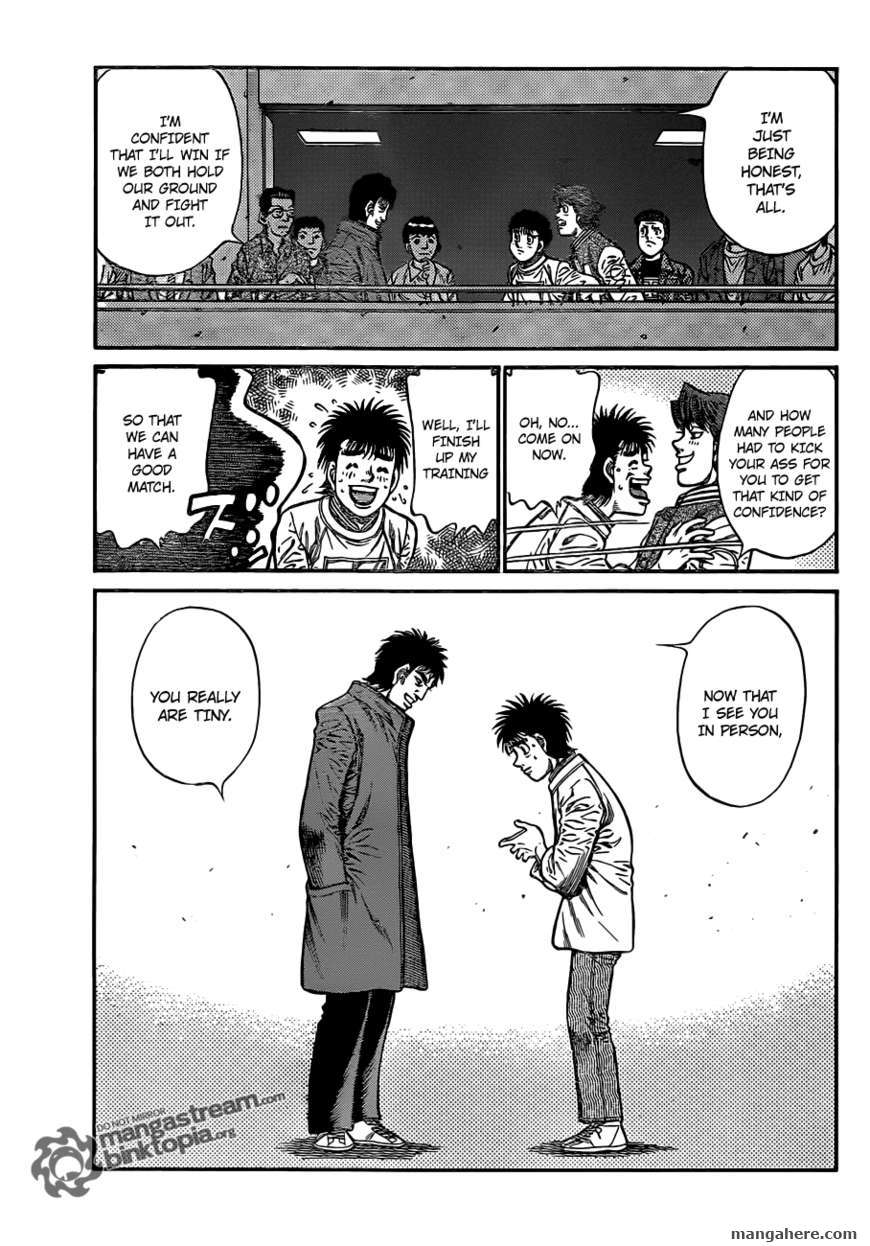 Hajime no Ippo Chapter 919 page 4 - Chapter 919 : Weak, Small, with Bad Punches