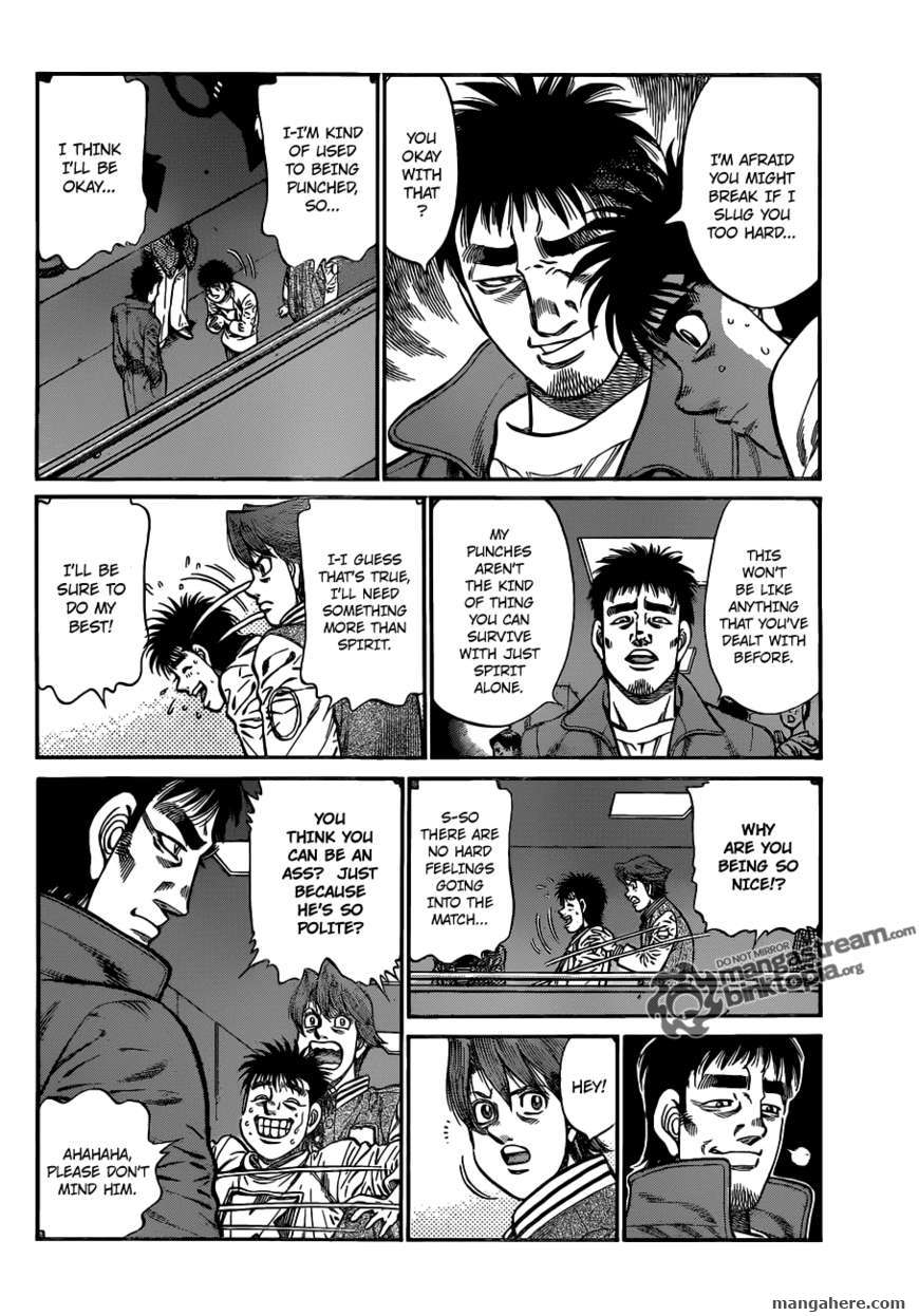 Hajime no Ippo Chapter 919 page 5 - Chapter 919 : Weak, Small, with Bad Punches