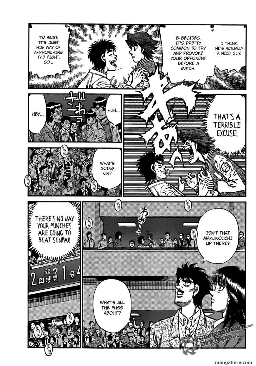 Hajime no Ippo Chapter 919 page 6 - Chapter 919 : Weak, Small, with Bad Punches