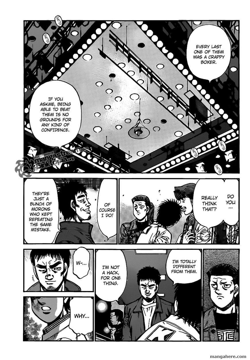 Hajime no Ippo Chapter 919 page 8 - Chapter 919 : Weak, Small, with Bad Punches