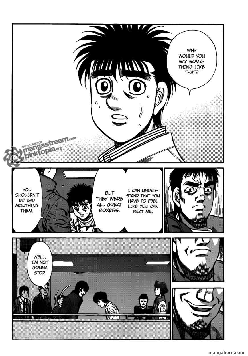 Hajime no Ippo Chapter 919 page 9 - Chapter 919 : Weak, Small, with Bad Punches