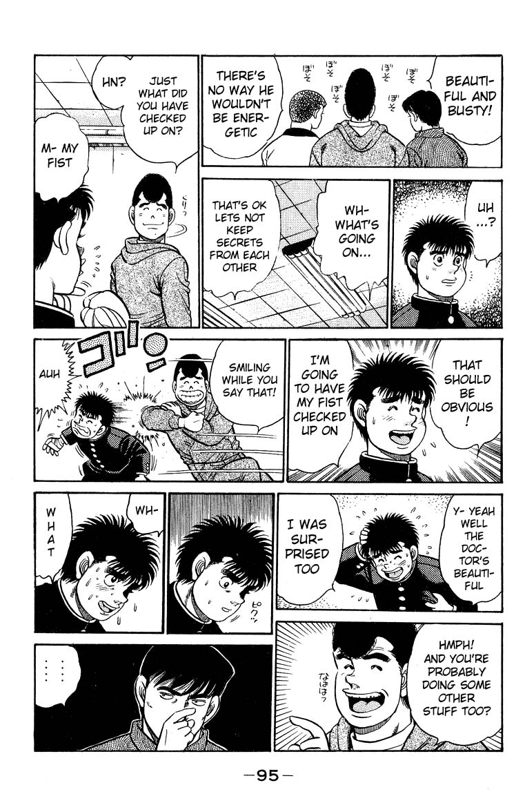 Hajime no Ippo Chapter 92.2 page 15 - Chapter 92 v2 : Super Doctor Y